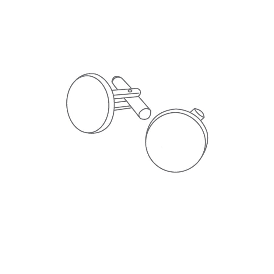 Boutons de manchette - Pagne